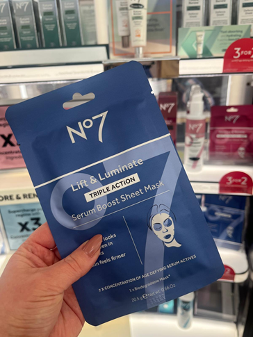 Boots No7 Skincare Sheet Mask