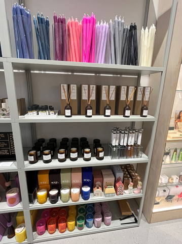 Utility scented candles and diffusers